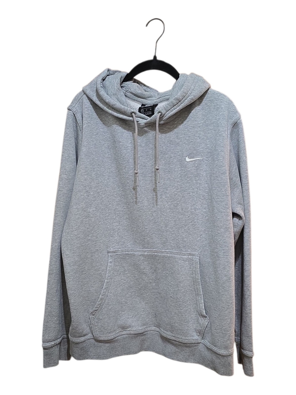 Nike Womens Light Grey Pullover Hoodie Size Xl